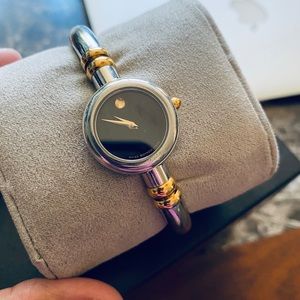 Authentic movado bangle watch